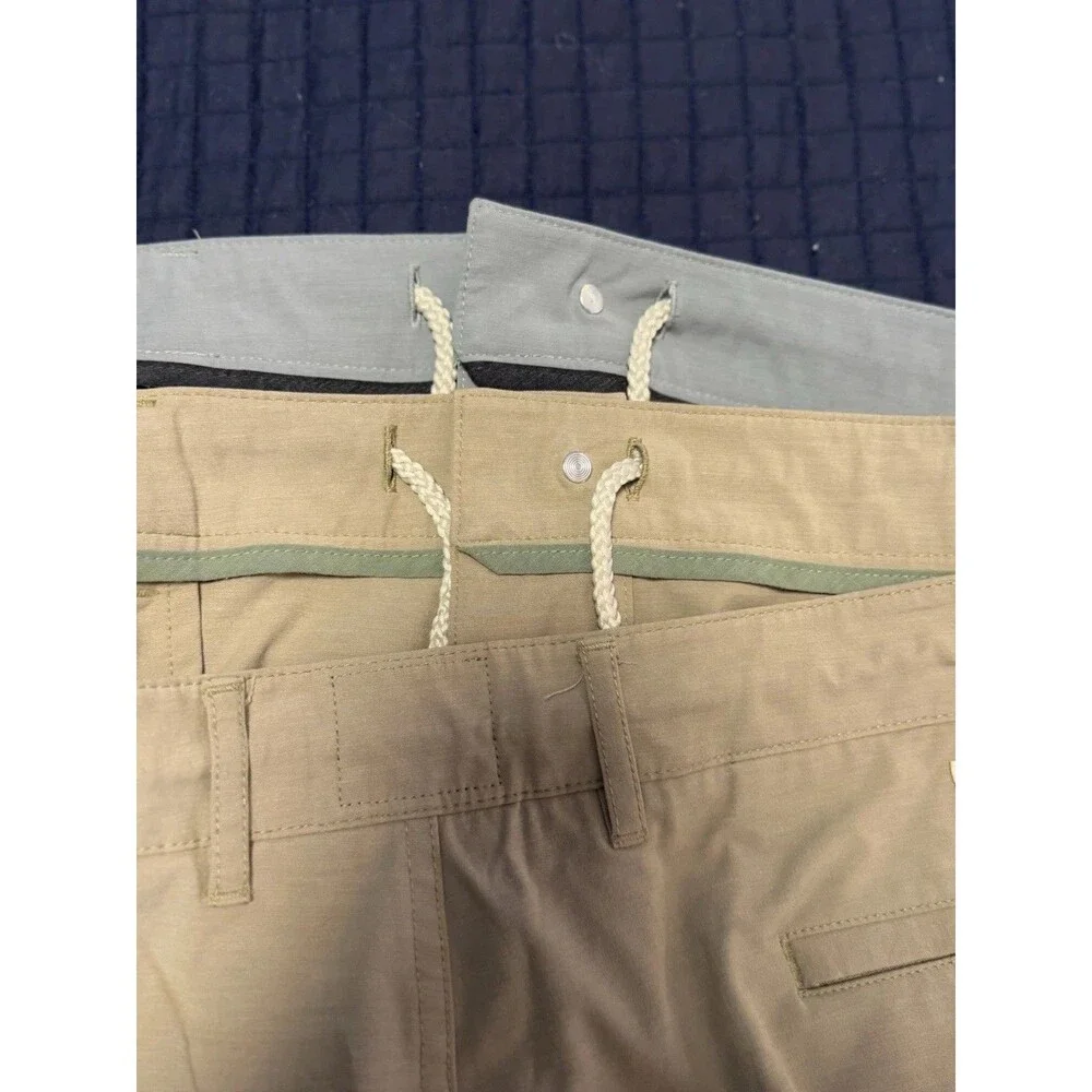 Faherty All Day Shorts Mens Size 40 (Set Of 2) Beige And Gray Shorts